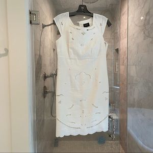 Laundry white dress size 4